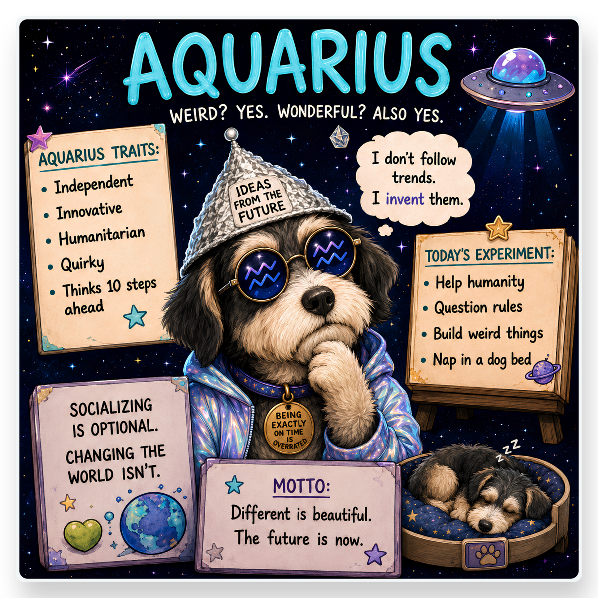 Dog Zodiac Coaster