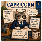 Cat Zodiac Coaster