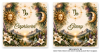 Zodiac Element Coasters | Personalized Option