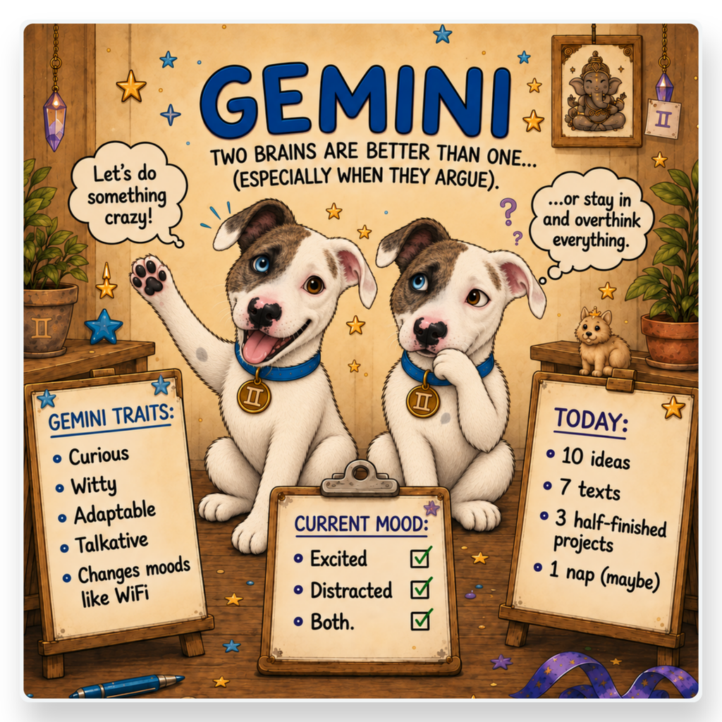 Dog Zodiac Coaster