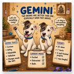 Dog Zodiac Coaster