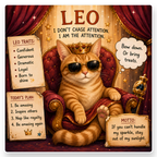 Cat Zodiac Coaster