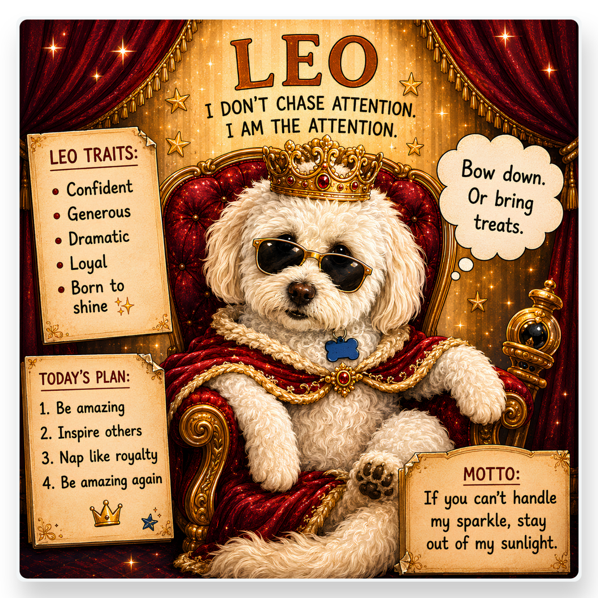 Dog Zodiac Coaster