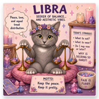 Cat Zodiac Coaster