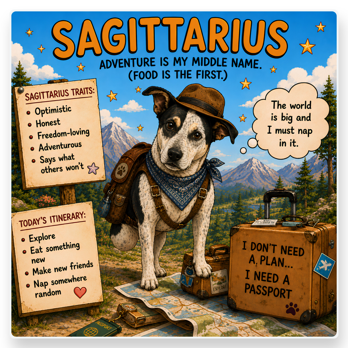 Dog Zodiac Coaster