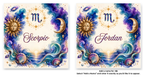Zodiac Element Coasters | Personalized Option