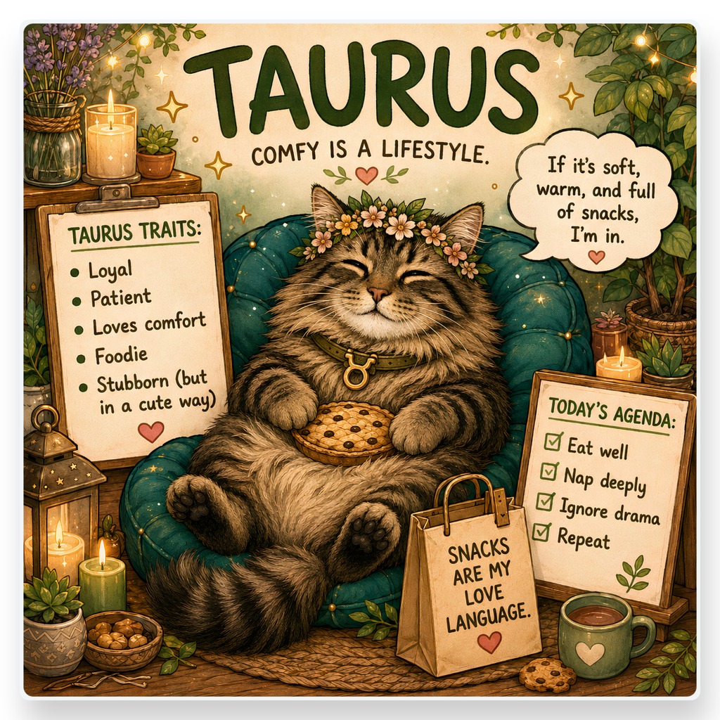 Cat Zodiac Coaster