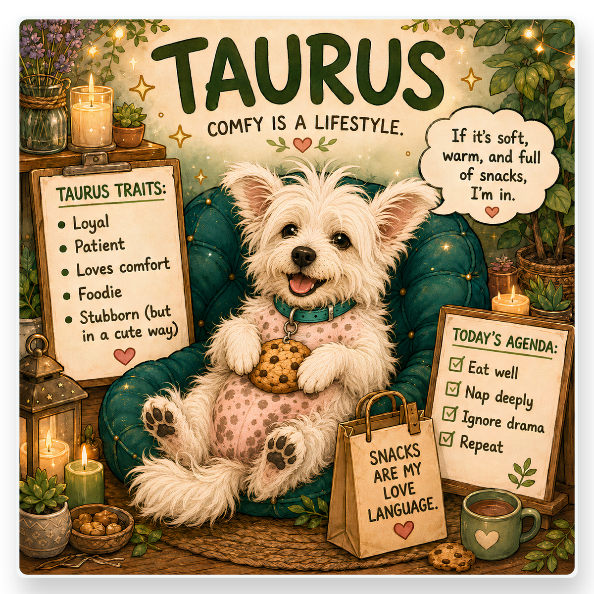 Dog Zodiac Coaster