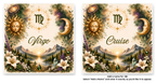 Zodiac Element Coasters | Personalized Option